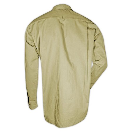 Magid DualHazard 70 oz FR 8812 Khaki Work Shirt SBK70DHXL